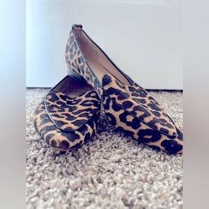 Franco Sarto Leopard Print Flats